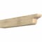 Ekena Millwork Carmel Rough Sawn Rafter Tail, Douglas Fir, 6"W x 8"H x 48"L RFT06X08X48CAR00RDF - alternate 1